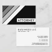 Retro-ATTORNEY Visitenkarte (Vorne/Hinten)