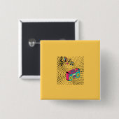 Retro Audio Boombox. Button (Vorne & Hinten)