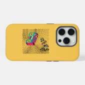 Retro-Audio-Boombox. iPhone Hülle (Rückseite (Horizontal))