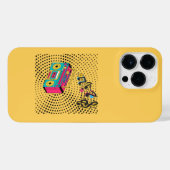 Retro Audio Boombox. iPhone Hülle (Rückseite (Horizontal))