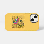 Retro Audio Boombox. iPhone Hülle (Rückseite (Horizontal))