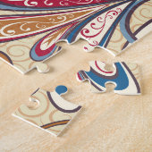 Retro Audio Cassette: 90er-Tapete Puzzle (Seite)