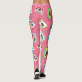 Retro Audio Tapes: 80er Style. Leggings (Rückseite)