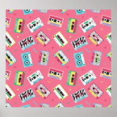 Retro Audio Tapes: 80er Style. Poster (Vorne)