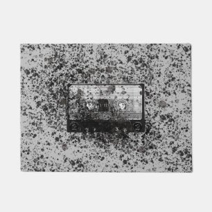 Retro-Audiokassette Fußmatte