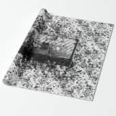 Retro-Audiokassette Geschenkpapier (Ungerollt)