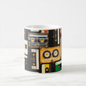 Retro-Audiokassette Kaffeetasse (Mittel)