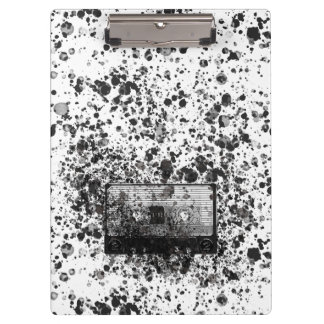 Retro-Audiokassette Klemmbrett