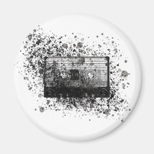 Retro-Audiokassette Magnet