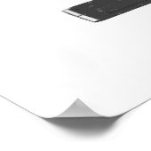 Retro-Audiokassette Poster (Ecke)