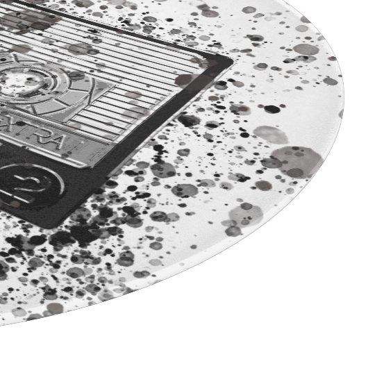 Retro-Audiokassette Schneidebrett (Ecke)
