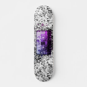 Retro Audiokassette Skateboard