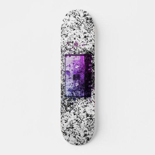 Retro-Audiokassette Skateboard (Vorne)