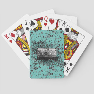 Retro-Audiokassette Spielkarten