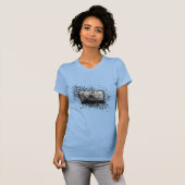 Retro-Audiokassette T-Shirt (Vorne ganz)