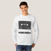 Retro-Audiokassette T-Shirt (Vorne ganz)