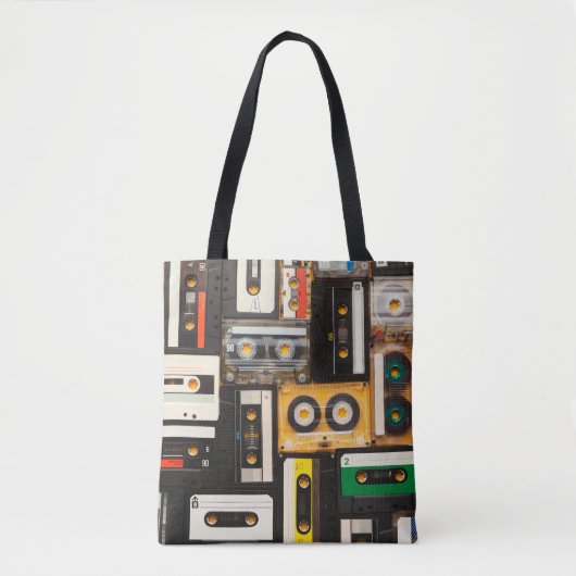 Retro-Audiokassette Tasche (Vorderseite)