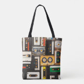 Retro-Audiokassette Tasche (Rückseite)