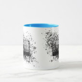 Retro-Audiokassette Tasse (Zentrum)