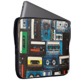 Retro-Audiokassetten Laptopschutzhülle (Vorne Rechts)