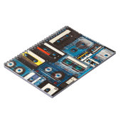 Retro-Audiokassetten Notizblock (Linke Seite)