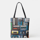 Retro-Audiokassetten Tasche (Rückseite)