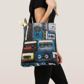 Retro-Audiokassetten Tasche (Von Nahem)