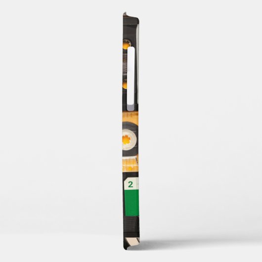 Retro-Audiokassettenband Case-Mate iPhone Hülle (Rückseite / Links)