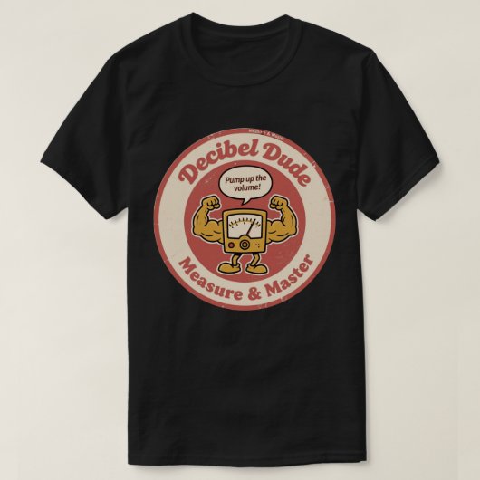 Retro Audiology Stärke Art T-Shirt (Design vorne)