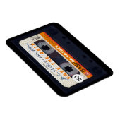 Retro Audiotape 50. Geburtstag Speichern Sie das D Magnet (Rechte Seite)