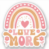 Retro-Aufkleber Aufkleber (Vorderseite)