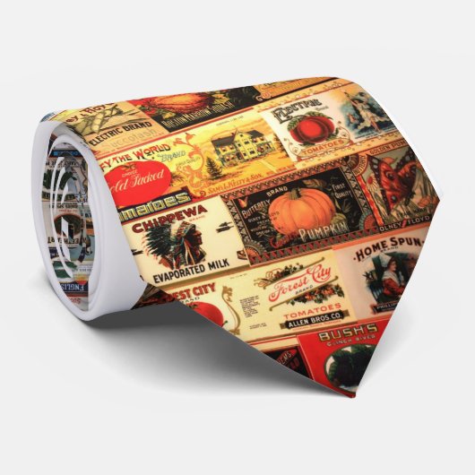 Retro Aufkleber Krawatte (Gerollt)