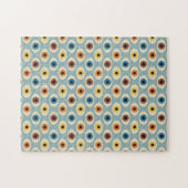 Retro-Augenmuster Puzzle (Horizontal)