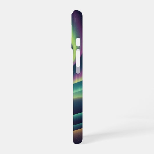 Retro Aurora Hills iPhone 16 Hülle (Linke Seite)