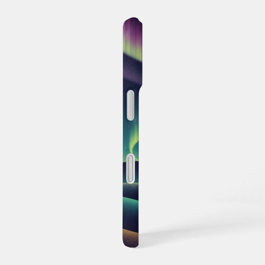 Retro Aurora Hills iPhone 16 Hülle (Rechte Seite)