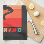 Retro - Ausführen Geschirrtuch (Viertel Falte)