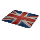 Retro Ausschnitbrett der BRITISCHEN britischen Schneidebrett (Ecke)