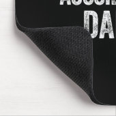 Retro Aussiedoodle Dad Papa Father's Day Aussie Do Mousepad (Ecke)