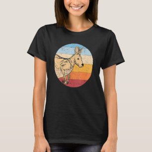 Retro Australian Kangaroo Zoo Animal Aussie Kanga T-Shirt