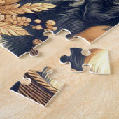 Retro Australian Shepherd Illustration Puzzle (Seite)
