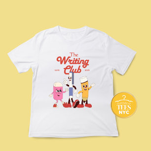 Retro Author the Writing Club T - Shirt
