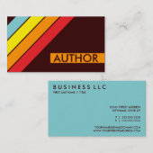 Retro-AUTHOR Visitenkarte (Vorne/Hinten)