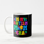 Retro-Autismus-Bewusstsein in Autismus-Mutter-Ära  Kaffeetasse (Links)