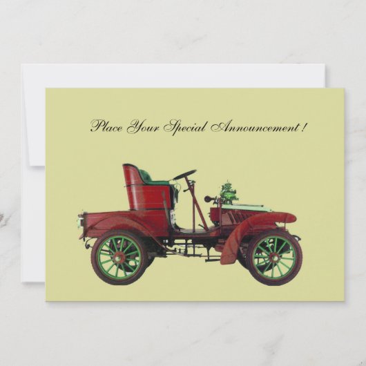 RETRO-AUTO, AUTO RESTAURIERUNG (Vorderseite)