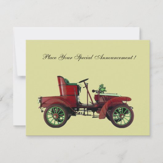 RETRO-AUTO, AUTO RESTAURIERUNG (Vorderseite)