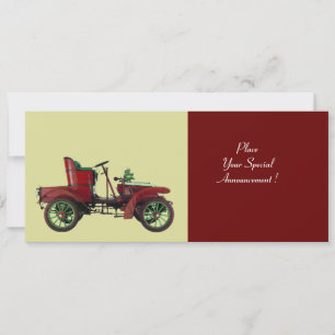 RETRO-AUTO, AUTO RESTAURIERUNG, schwarz Ankündigung