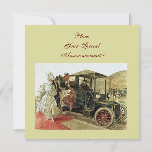 RETRO-AUTO , AUTO-RESTORATION 2,rot-gelb Ankündigung (Vorderseite)