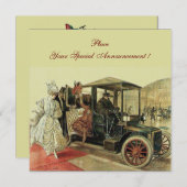 RETRO-AUTO , AUTO-RESTORATION 2,rot-gelb Ankündigung (Vorne/Hinten)