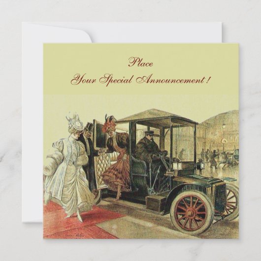 RETRO-AUTO , AUTO-RESTORATION 2,rot-gelb Ankündigung (Vorderseite)