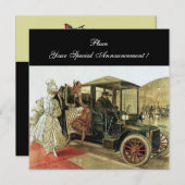 RETRO-AUTO , AUTO-RESTORATION 2,rot-gelb Ankündigung (Vorne/Hinten)